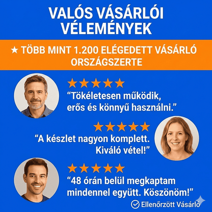 MESTER CSOMAG 3 az 1-ben: Akkus Ütvefúró + Koffer + 28 Tartozék [JANUÁRI KIÁRUSÍTÁS] 🛠️